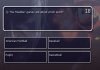 The gaming quiz